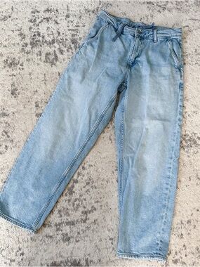 ⭐️3/$30⭐️ (bundle deal) UNIQLO relaxed drawstring jeans 27" - 30" waist
